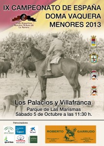  IX CAMPEONATO DE ESPAÑA DE MENORES DE DOMA VAQUERA