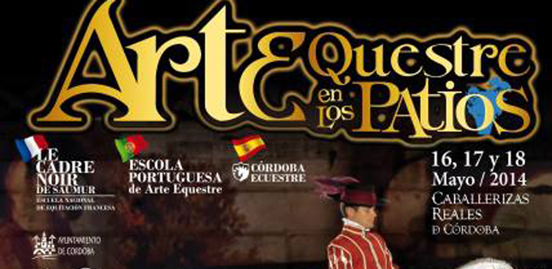 espectáculo con jinetes franceses y portugueses