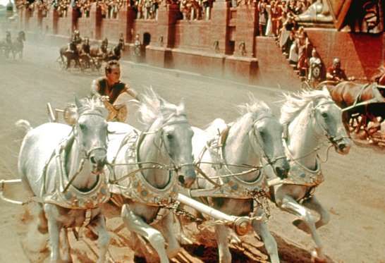 benhurç películas con caballos