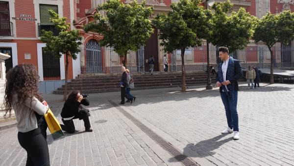 Making off sesión de fotos